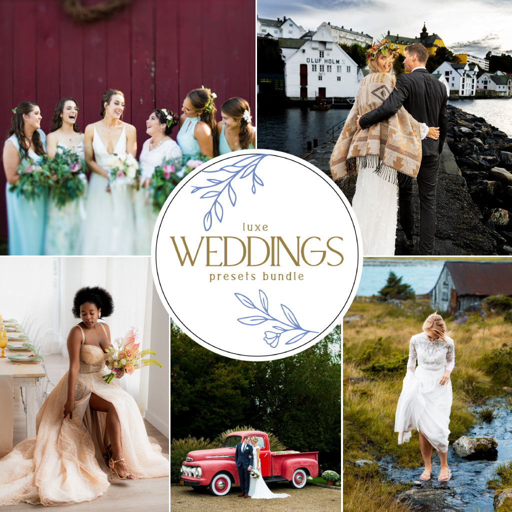 Weddings Preset Bundle (5 collections) for Lightroom & Photoshop