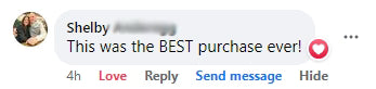 Feedback from a Luxe Lens customer