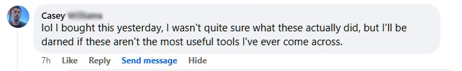 Feedback from a Luxe Lens customer