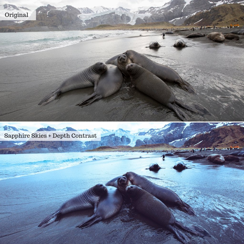 Horizons Landscapes Photoshop Actions