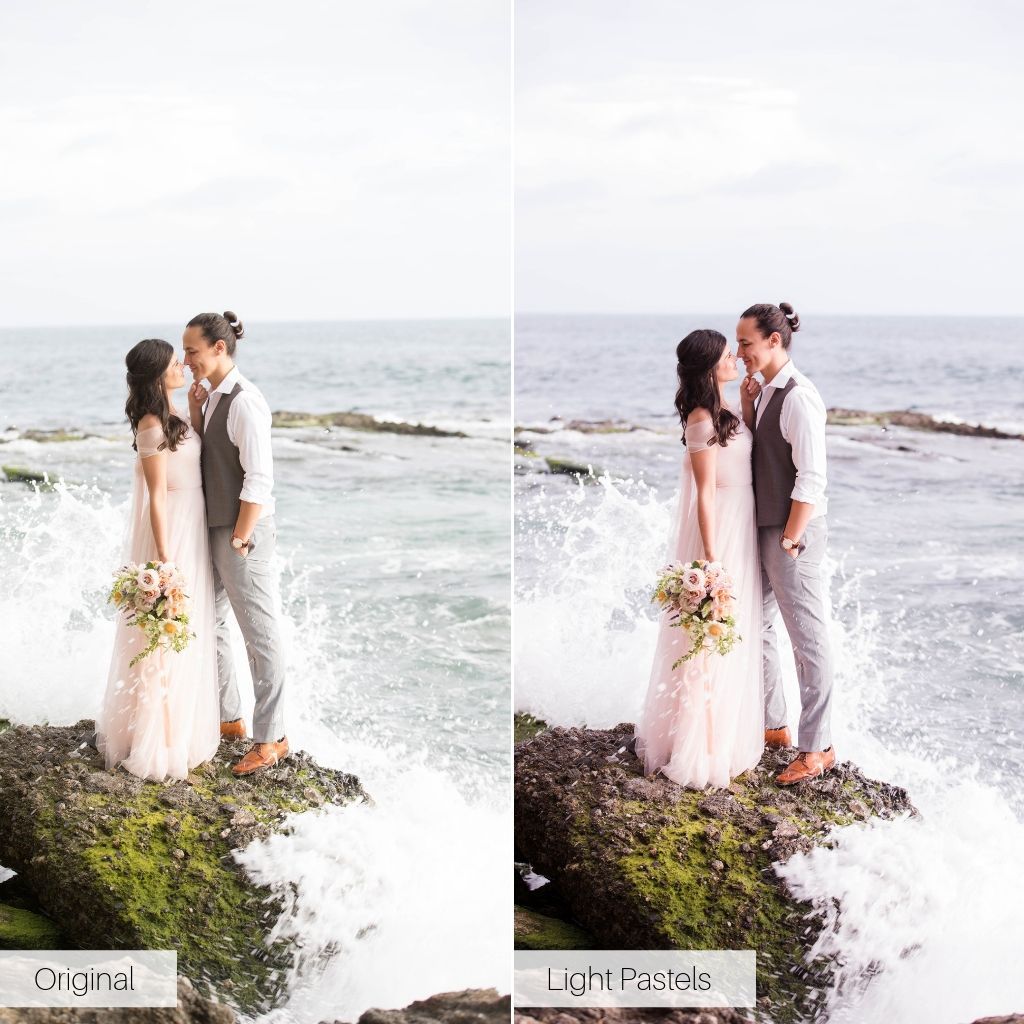 Light & Airy Weddings Lightroom Presets – Desktop & Mobile
