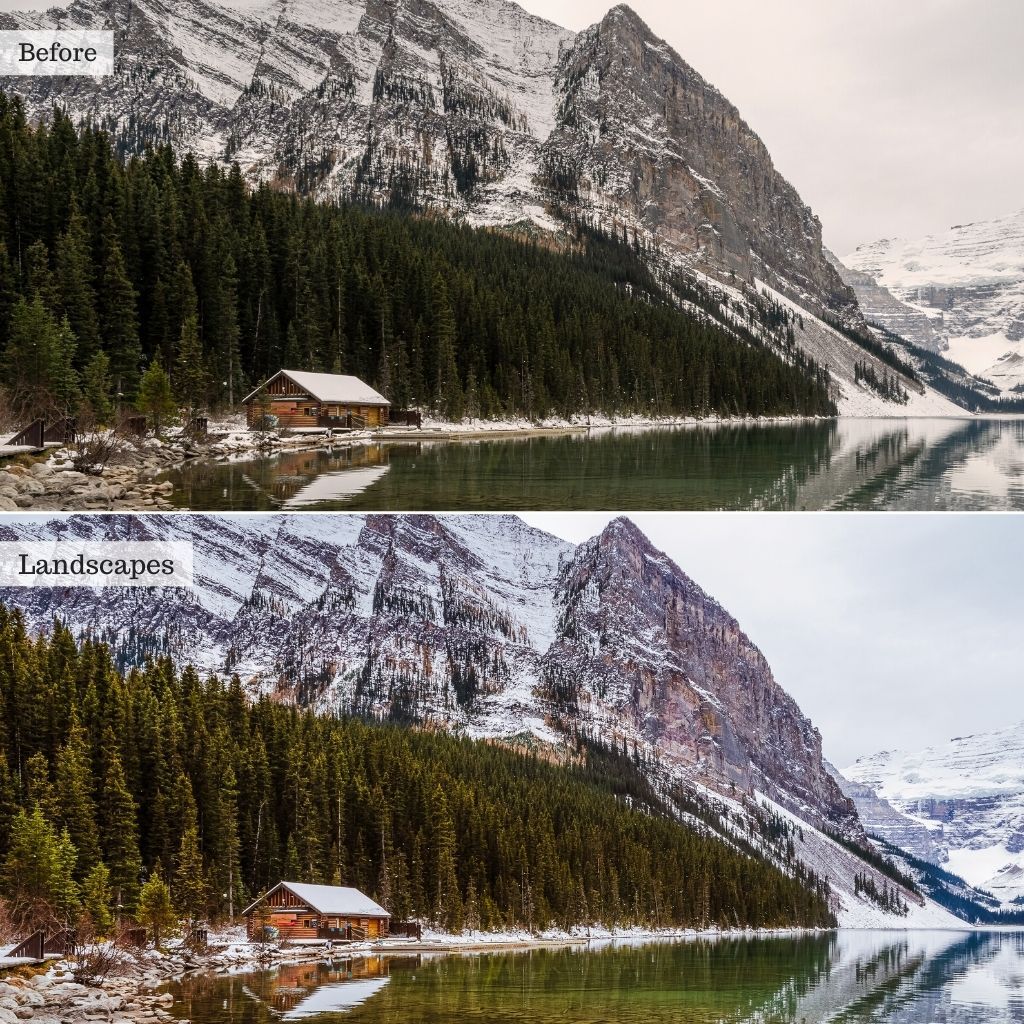 Landscapes Instagram Presets for Lightroom Mobile & Desktop