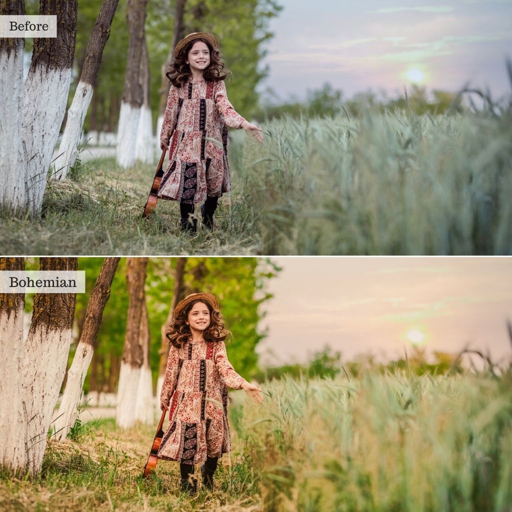 Bohemian Instagram Presets for Lightroom Mobile & Desktop