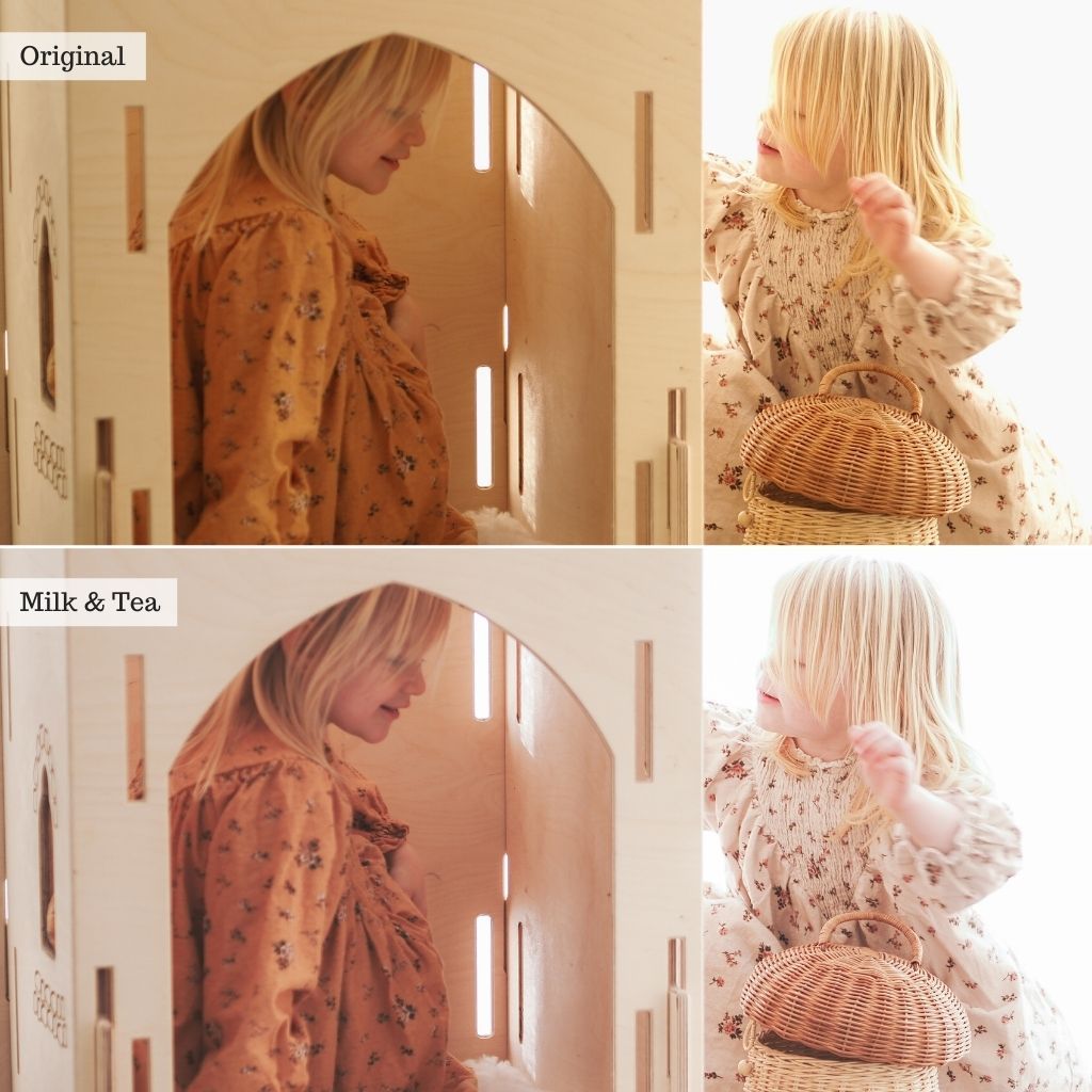 Milk & Tea Instagram Presets for Lightroom Mobile & Desktop