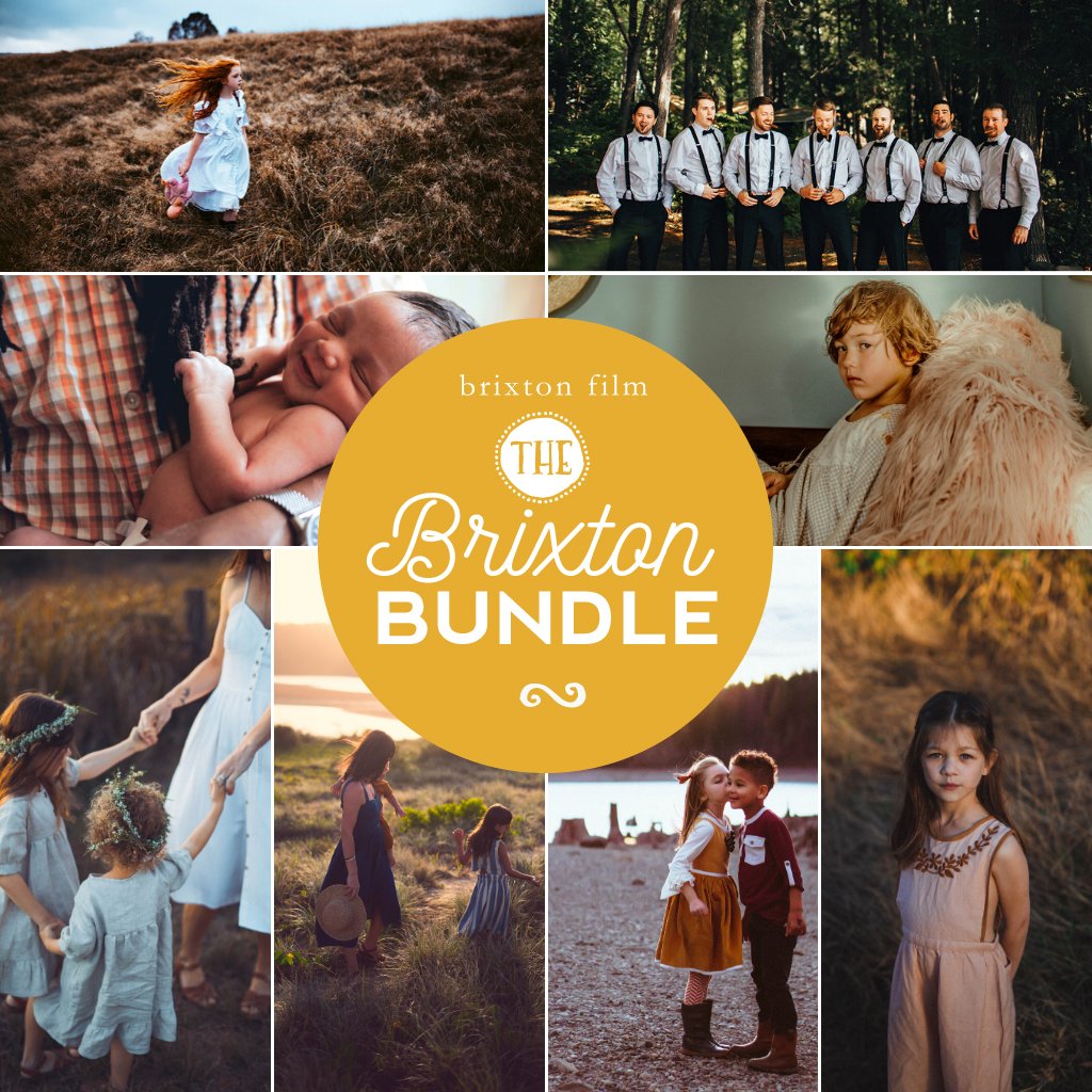 Brixton Film Preset Bundle (12 collections) for Lightroom & Photoshop