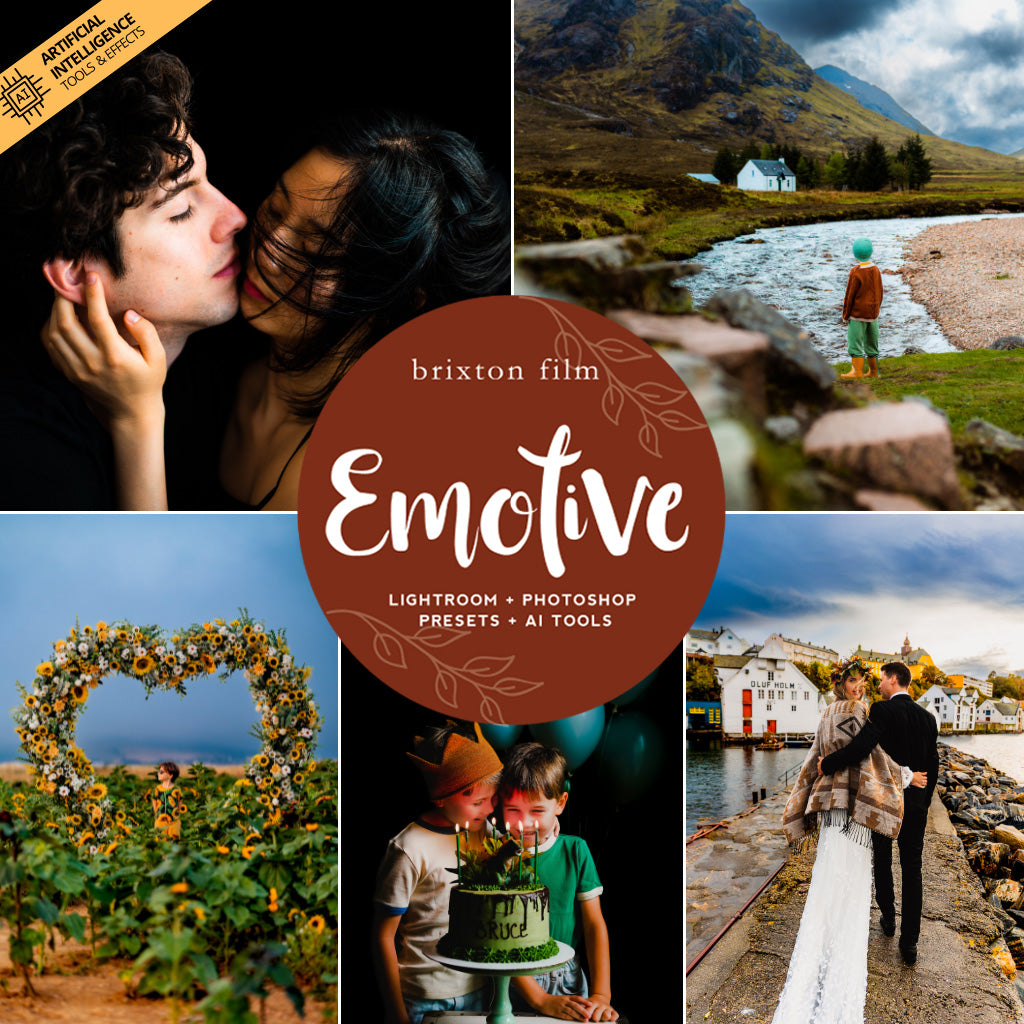 Emotive Lightroom Presets & AI Powered Tools – Desktop & Mobile