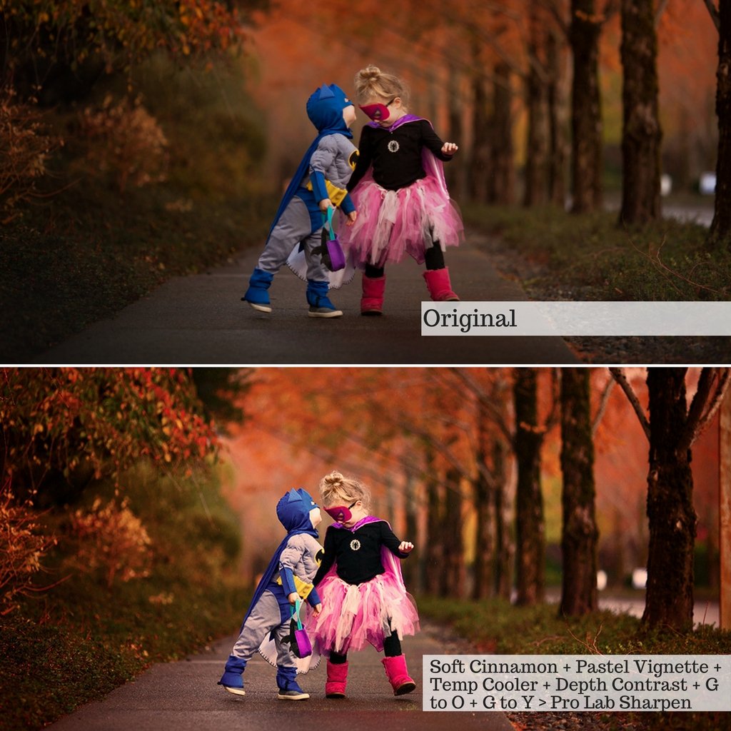 Apple Orchards Autumn Photoshop Actions